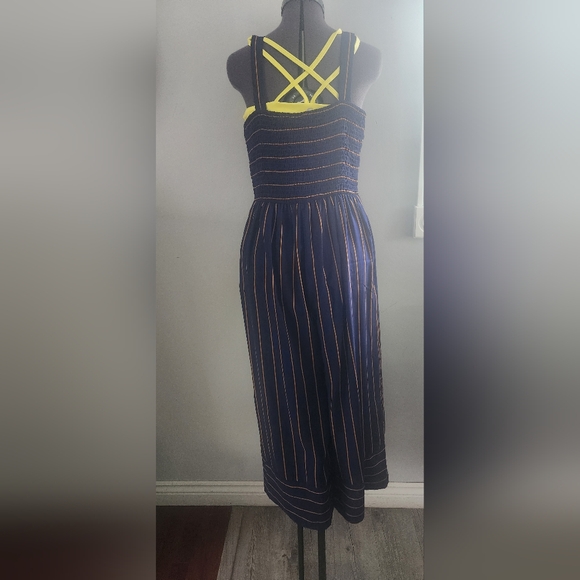 Striped jumpsuit - Picture 2 of 3